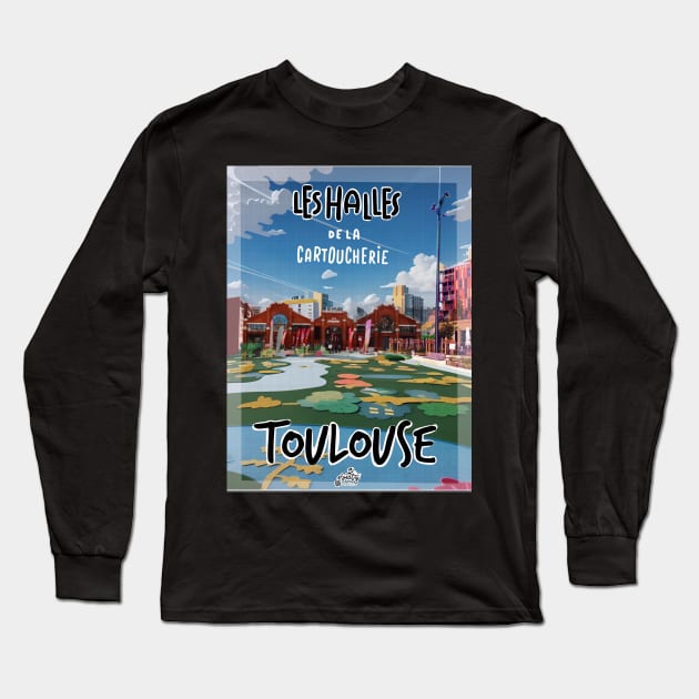 Copy of TOULOUSE Cartoucherie Poster 2 Long Sleeve T-Shirt by eSeaty